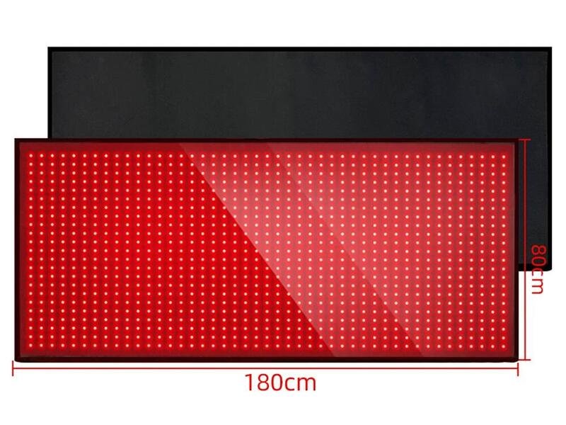 1280 LEDs Red Light Therapy Mat (180X80CM) - WF051