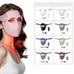 Flexible Silicone Red Light Face Mask For Skin Rejuvenation