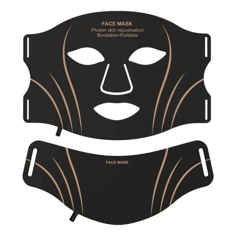 Home Use Red Light Therapy Face Mask With Neck Piece - FM002
