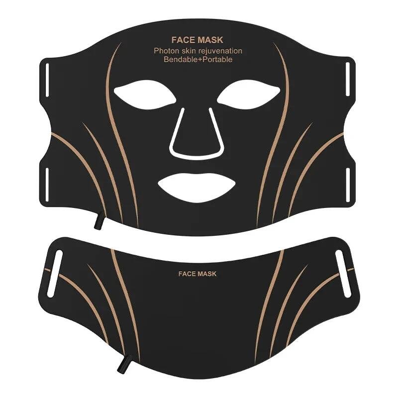 Home Use Red Light Therapy Face Mask With Neck Piece