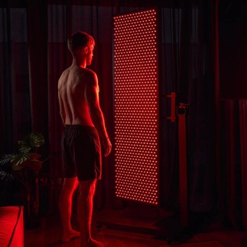 Full-body red light therapy panel