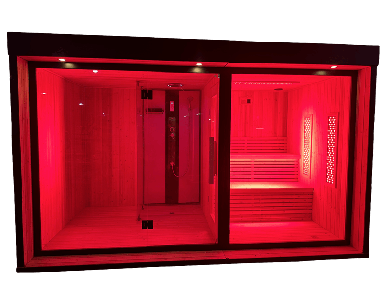 NIR and Red Light Therapy Panels For Sauna Rooms