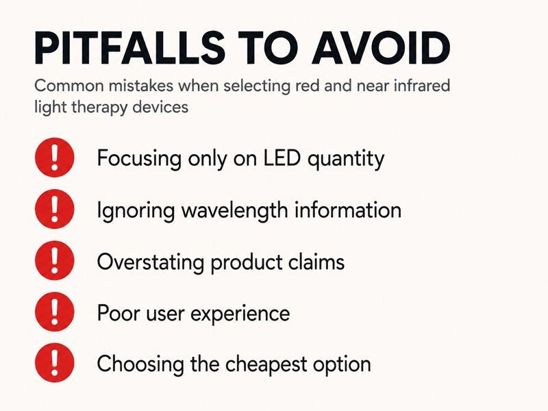 Pitfalls to Avoid