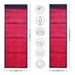 Red Light Therapy Yoga Mat