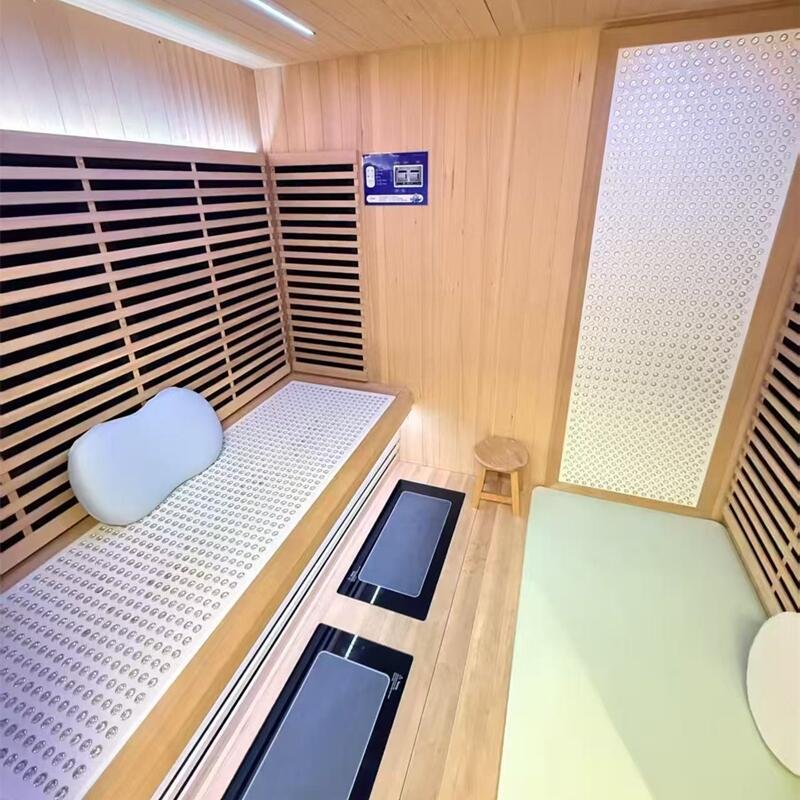 Sauna Rooms red light therapy