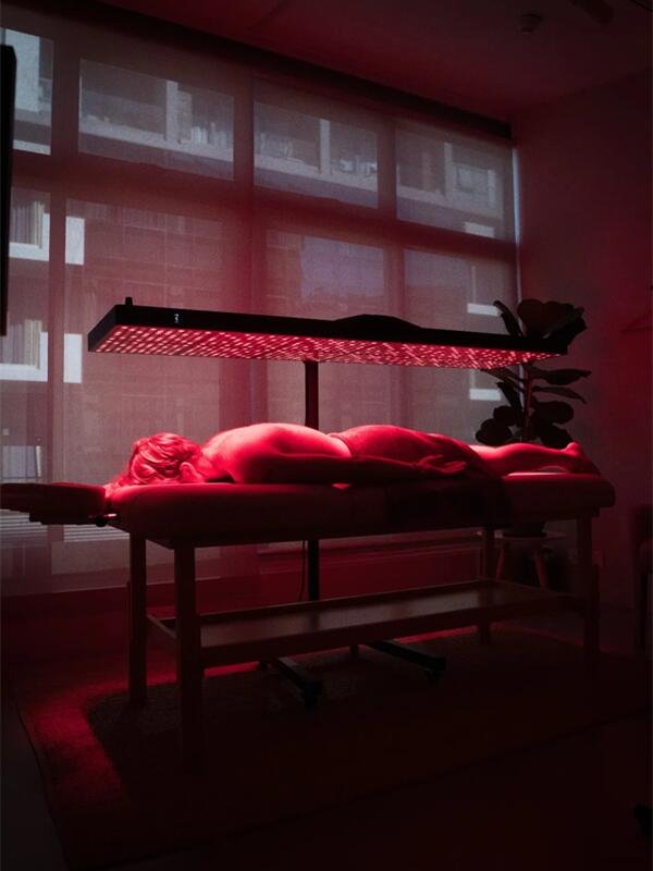 Full-body red light therapy panel