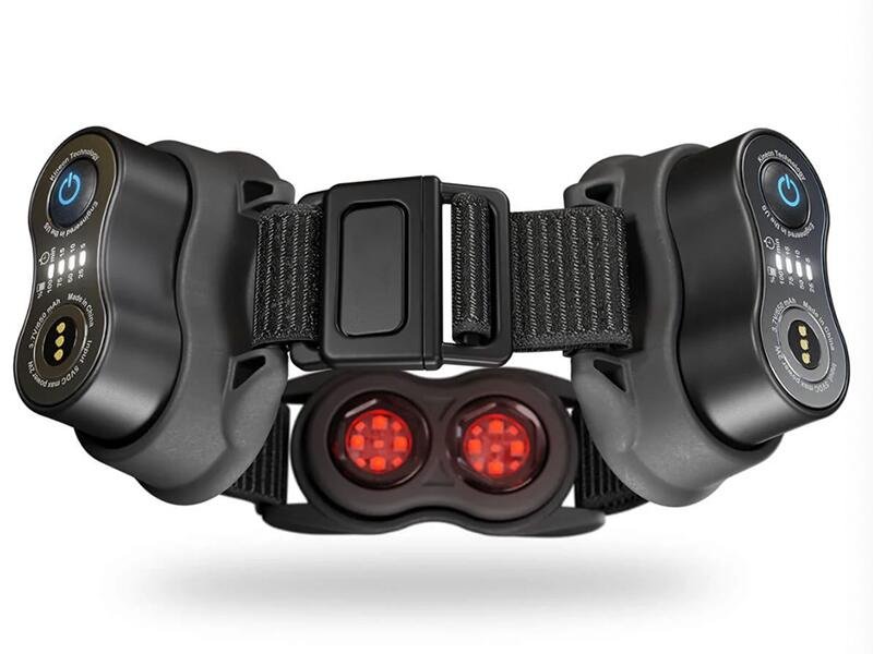Red light therapy wearable belt for pain management
