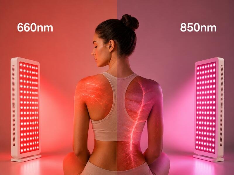 660nm vs 850nm red light therapy