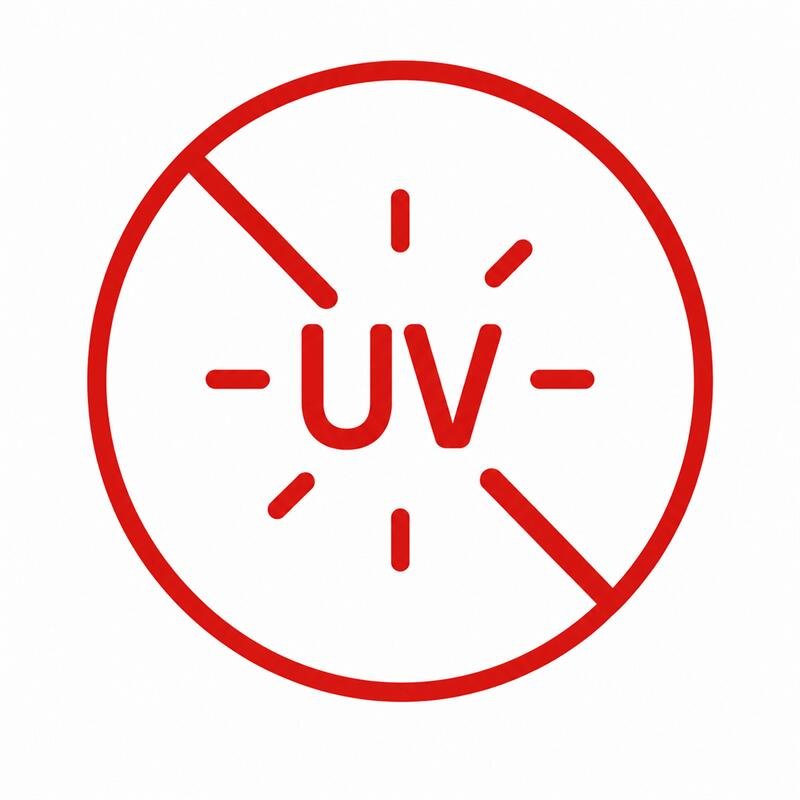 No UV Radiation
