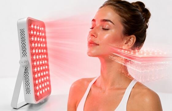 Visible Red Light For Surface And Skin Layer Action