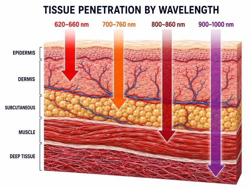 Wavelength and Penetration Depth