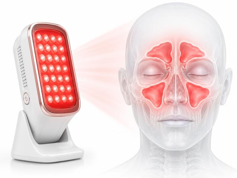 Does Red Light Therapy Work for Sinuses - MedLight