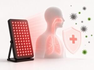 can red light therapy help with a cold