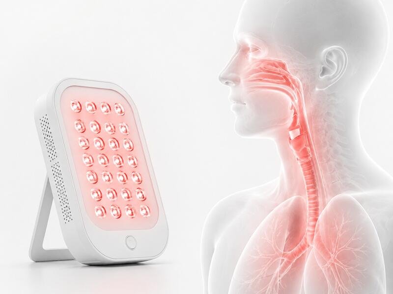 does red light therapy help with a cold