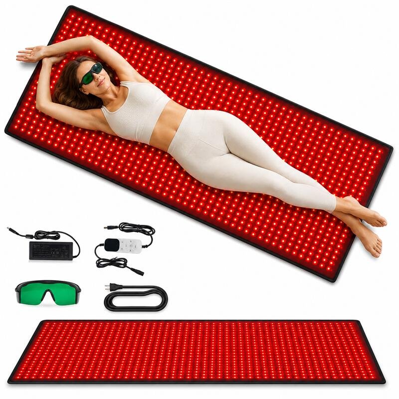 1320 LEDs Red Light Therapy Yoga Mat