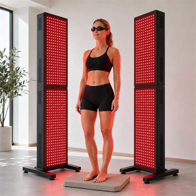 Full-body LED red light therapy