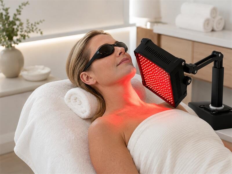 Wellness spa treatment room
