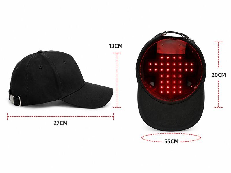 Red Light Therapy Hat For Hair Growth - CP009 Measurement