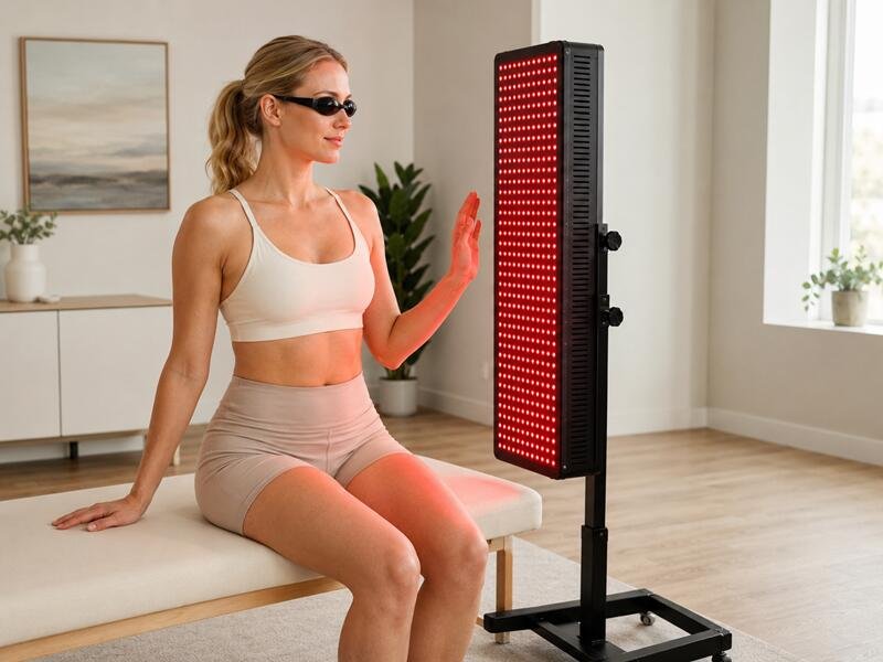 Red light therapy’s gentle warmth