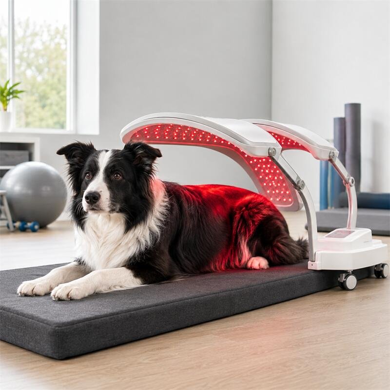 Veterinary canine red light therapy
