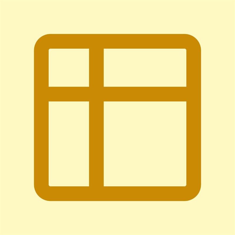 icon layout card