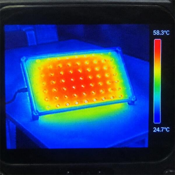Thermal and production quality checks red light therapy thermal management and build quality inspection