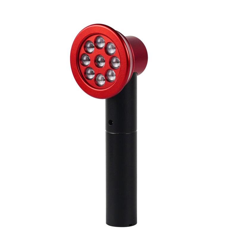 630nm 660nm 850nm Portable LED Light Therapy Wand For Body