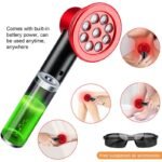 630nm 660nm 850nm Portable Red Light Therapy Wand For Body