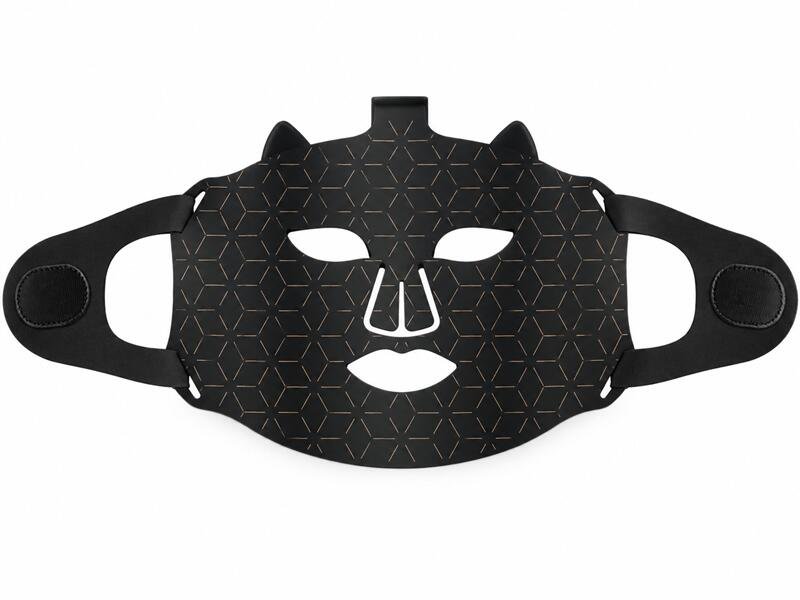 Black Cat-Ear LED Face Mask