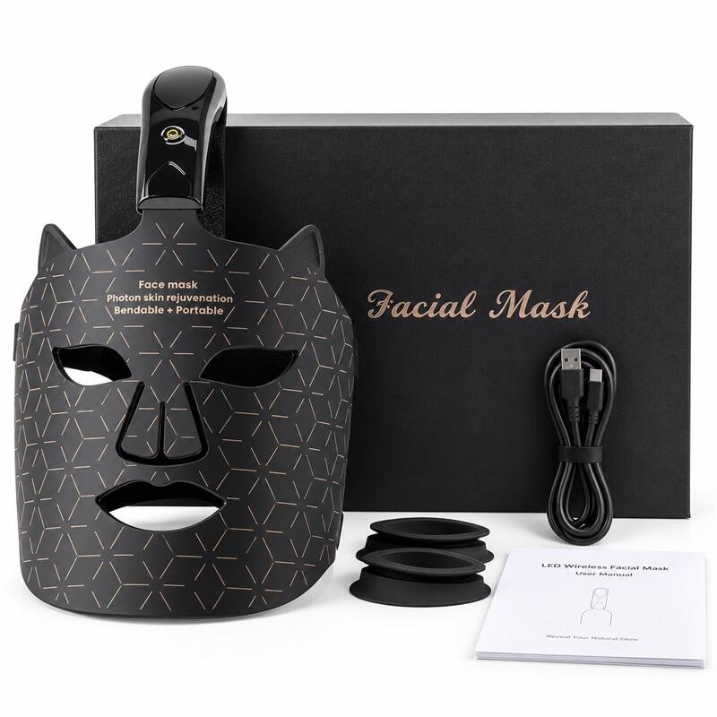 Black LED Facial Mask Kit