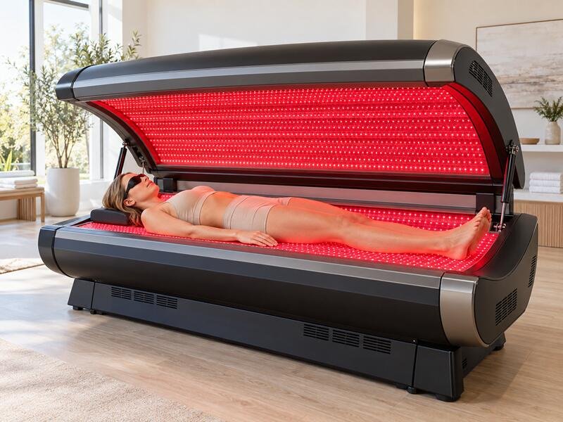 Full-Body Red Light Therapy Bed