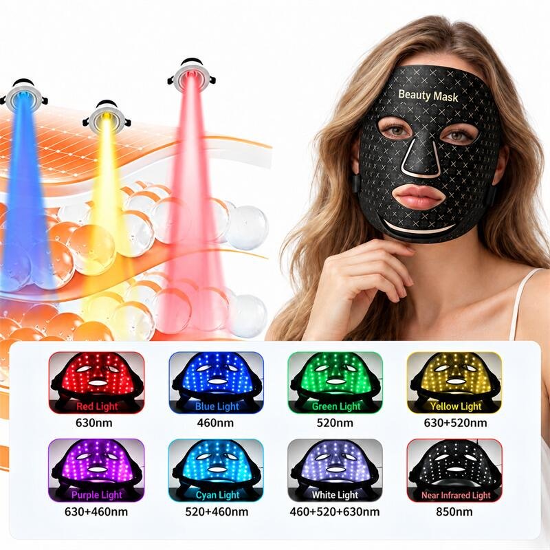 LED Facial Beauty RLT Mask