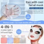LED Light Facial Mask (Paired With An Ice Film)