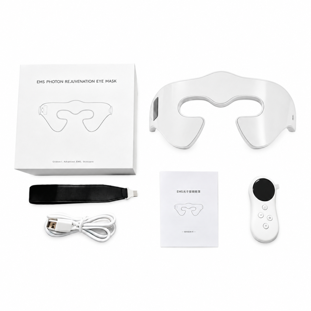Package For Red Light Therapy Eye Mask