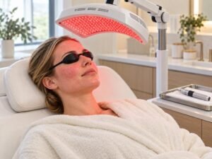 Use Red Light Therapy After Microneedling
