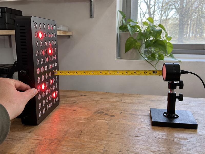 photobiomodulation vs red light therapy measurement distance