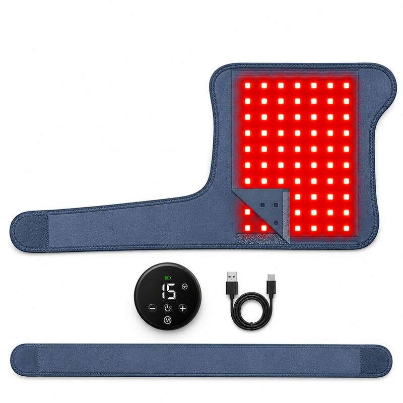 72-LED rechargeable red light hip wrap-3