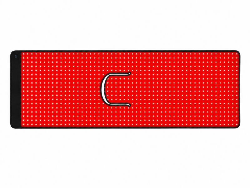 Black RLT Mat with Red LED Grid