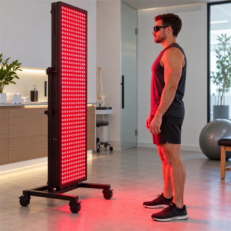 Red light therapy panel for professional use