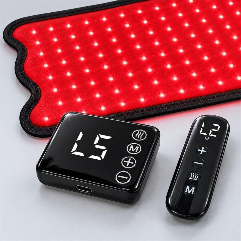 Controller, remote, and red LED neck wrap-5