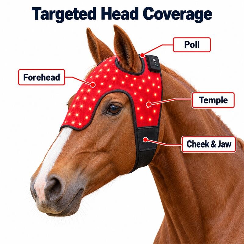 Equine red light wrap placement guide-9