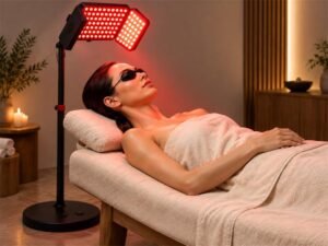 Foldable Red Light Therapy Lamp For Spa