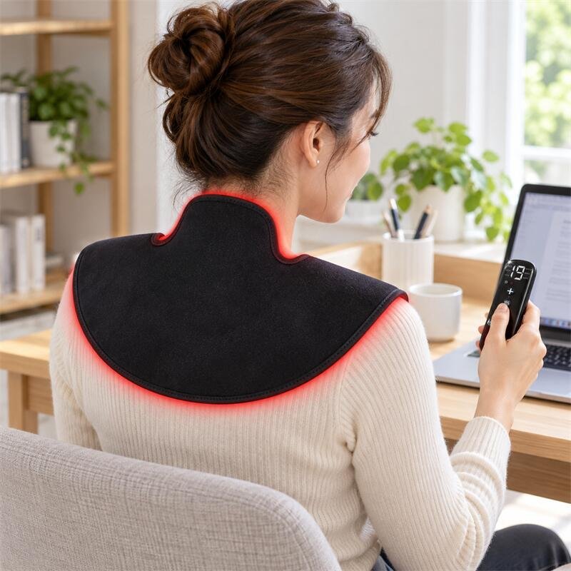 Home office neck-and-shoulder light wrap-9