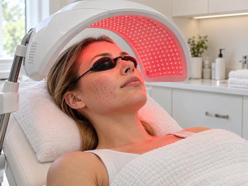 LED Red Light Therapy for Acne Scars
