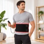 Man using a red light waist mat-6