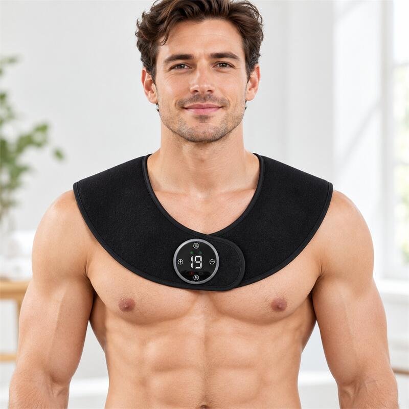 Man wearing a black red-light wrap-4