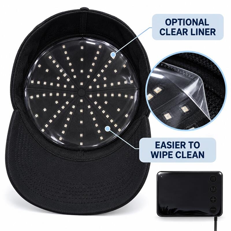 Optional clear liner for easy cleaning-7