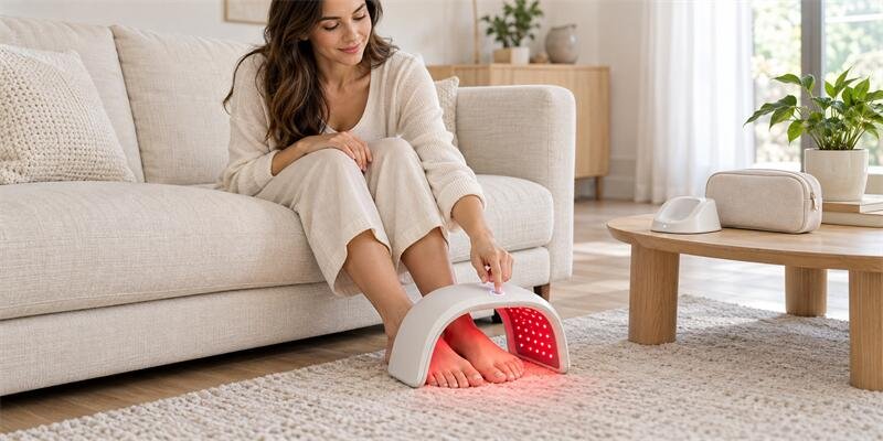 Home use red light therapy device for personal care