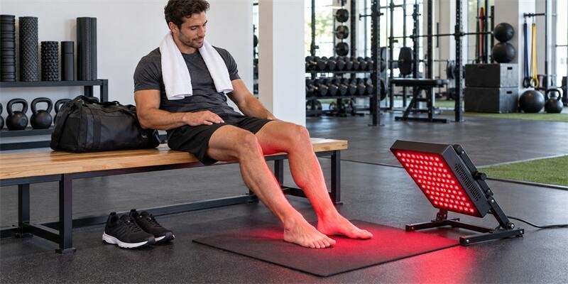 Fitness facility with recovery and therapy equipment
