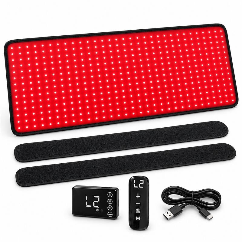 Rechargeable equine red light therapy wrap-5